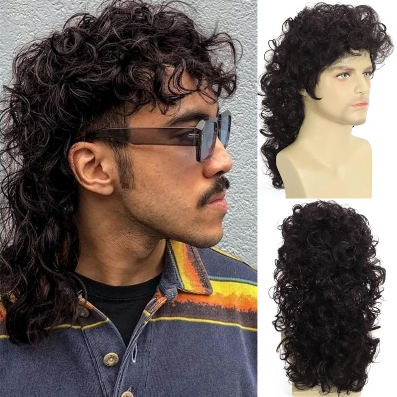 peruca-sintetica-longa-e-cacheada-preta-estilo-mullet-anos-80-para-homens-–-resistente-ao-calor-estilo-hippie-festa-cosplay-e-anime