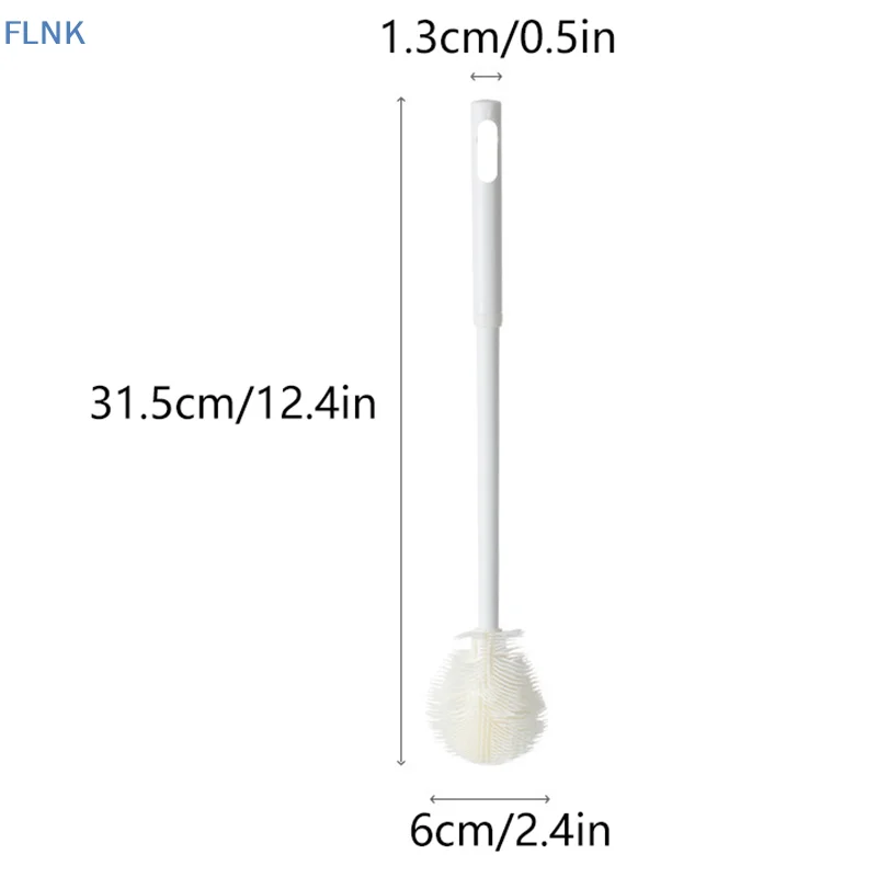 [FN]Cup Cleaning Brush Long Handle Bottle Cleaning Silicone Milk Bottle Wineglass Cups Cleaner Household Glass Coffee Mug Tea