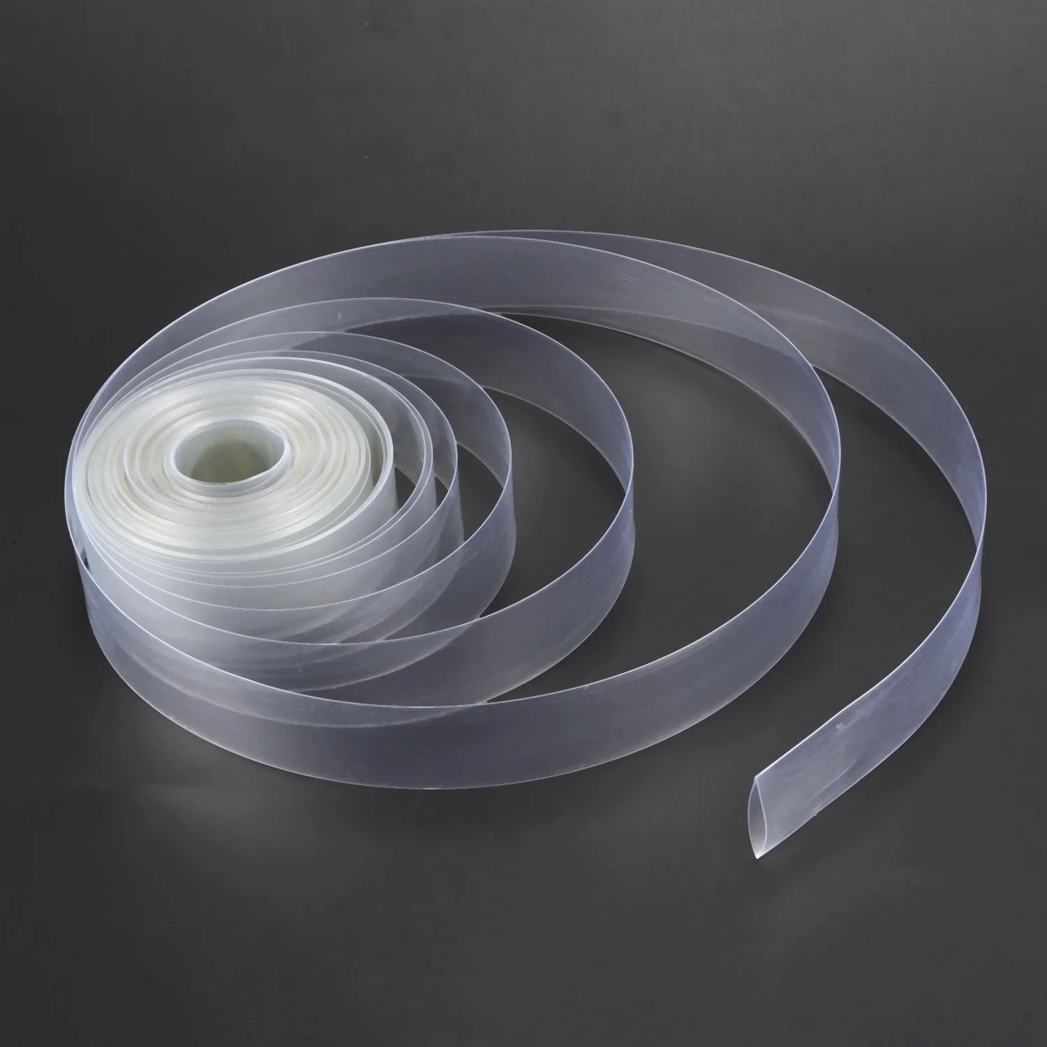 A75K 10Meters 23mm Width PVC Heat Shrink Wrap Tube Clear for 1 x AA Battery