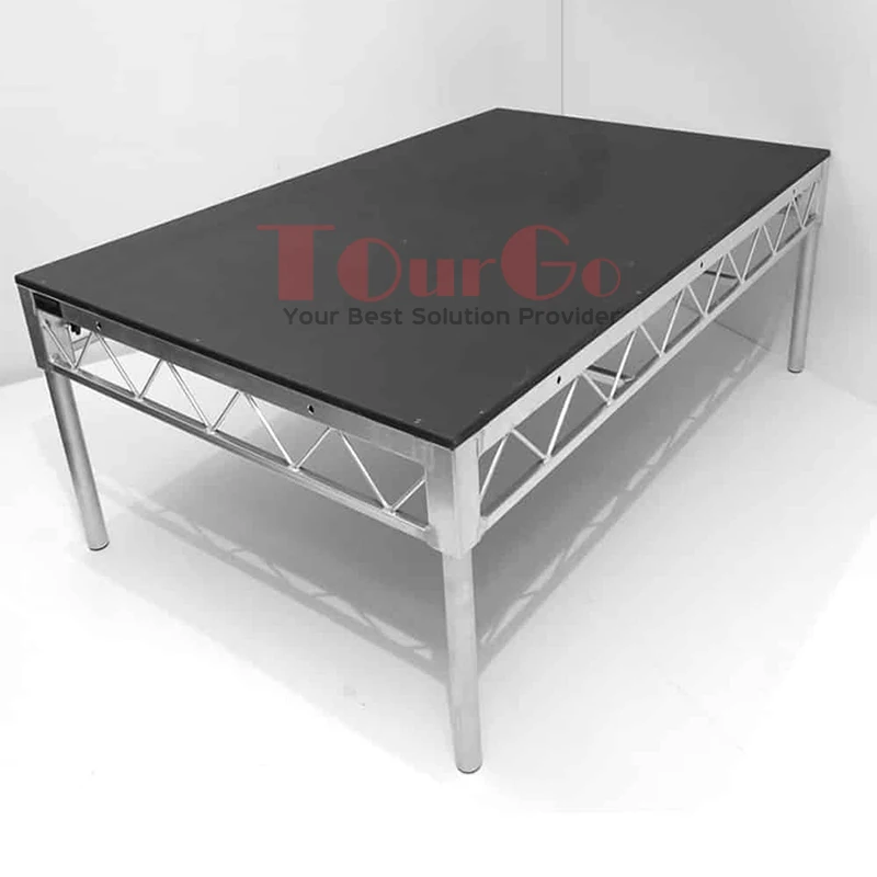 High Quality Indoor Outdoor Concert Event New Style Strong Outdoor Easy Set up Litedeck Portable Megadesk Stage Podium