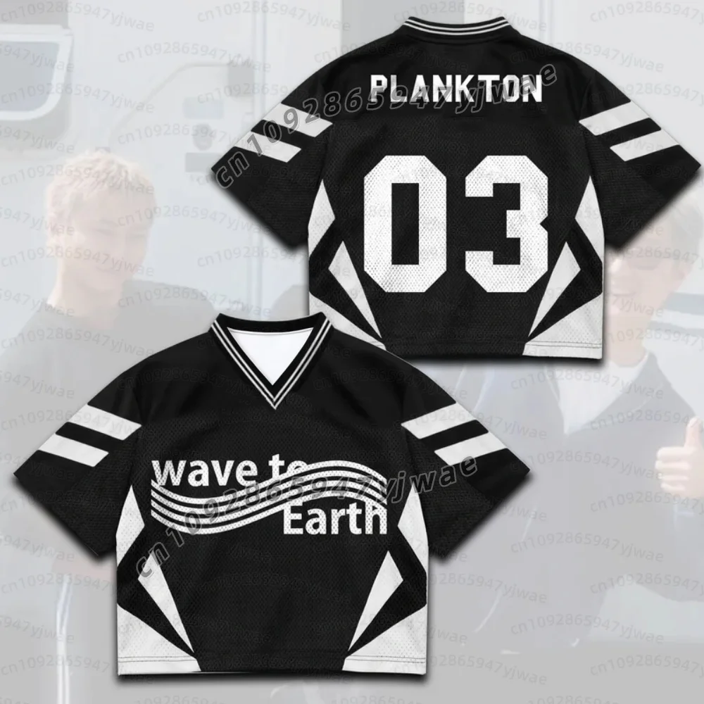 26 Summer Men Short Sleeve T-Shirt  The Piece Tour Wave To Earth Bad Piece Mesh Jersey Gift For Daniel Kim Fans men t-shirt