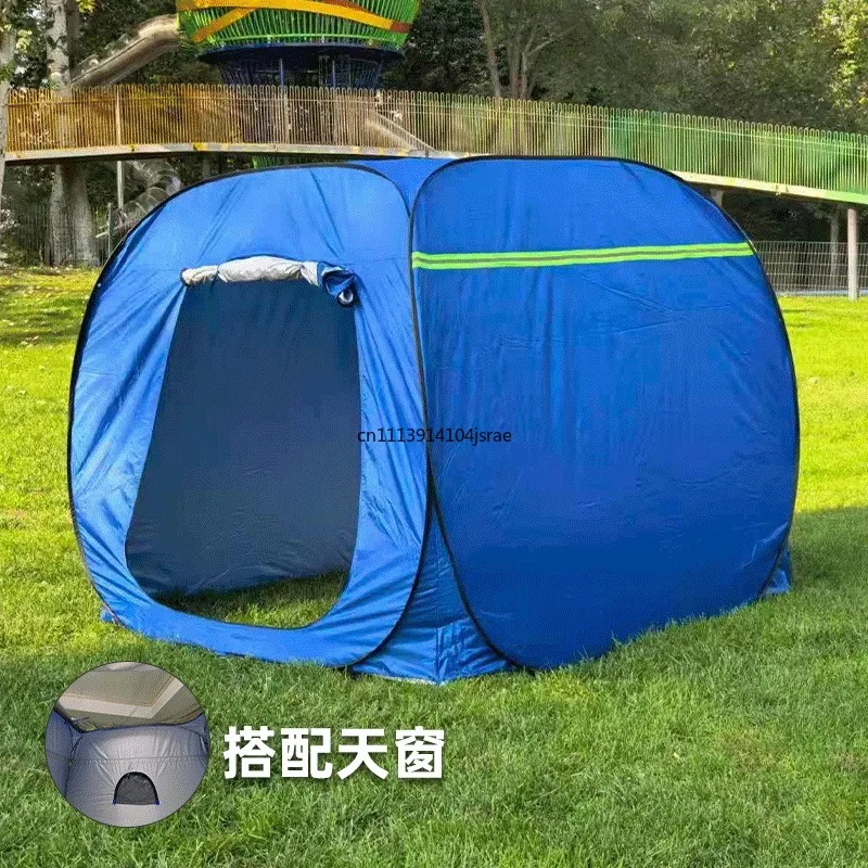 Portable Folding Outdoor Canopy Tent Waterproof Sunshade Shelter Movable Pop‑Up Tent for Street Vendor Stall Temporary Isolation