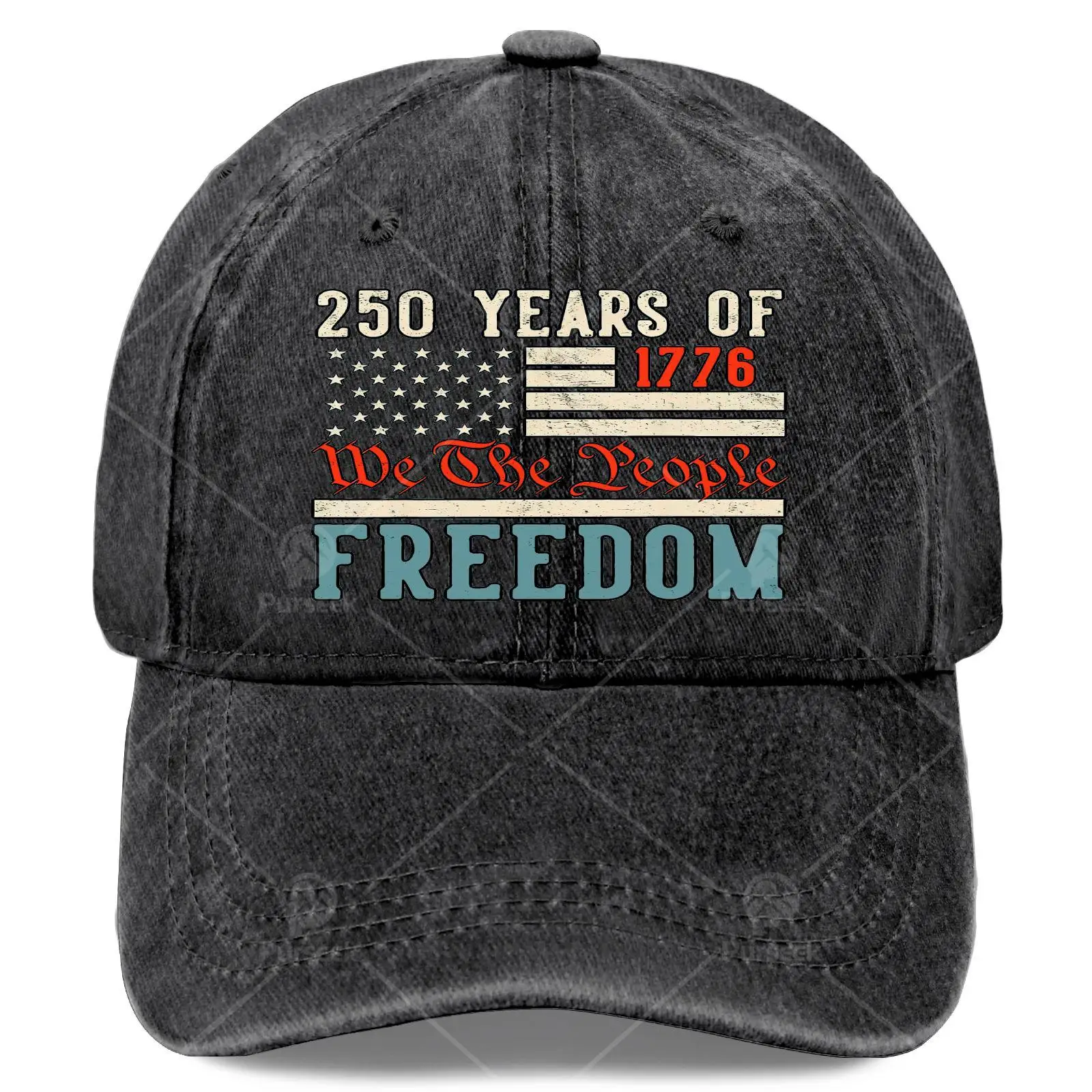 Vintage 4Th of July US Baseball Featuring The American Flag, Celebrating 250 Years from 1776 to 2026, Suitable for Everyone