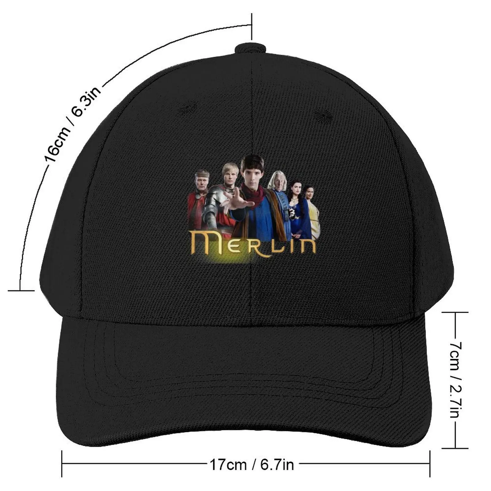 Merlin Cast Baseball Cap Christmas Hat Trucker Cap Caps For Women Men's