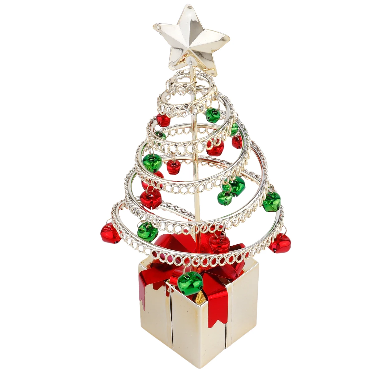 

Creative Gift Box Tree Decor Christmas Iron Ornaments for Home Wedding Party Decoration Festive Atmosphere Christmas Decorations