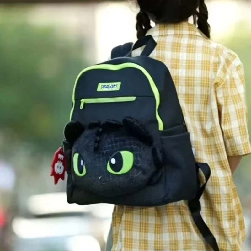 

Genuine Potdemiel How To Train Your Dragon Backpack Toys Figure Toothless Plush Doll Backpack Action Figure Collectable Gifts