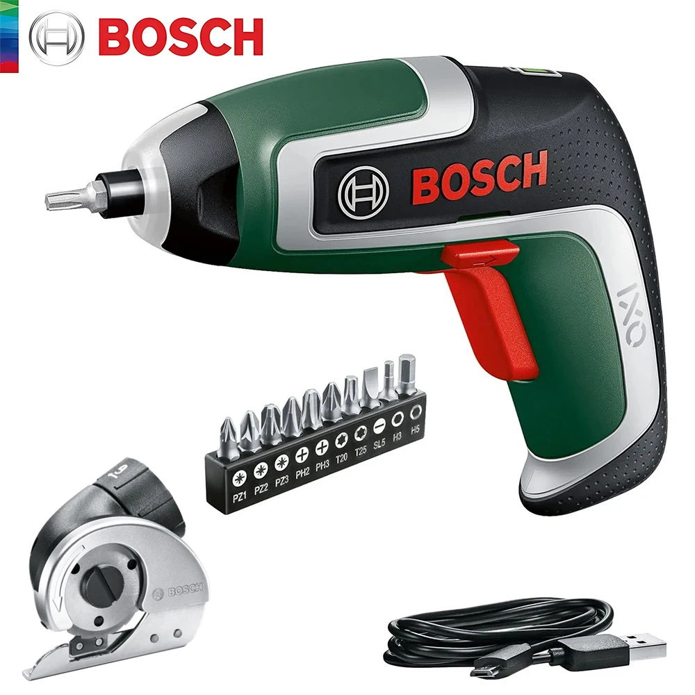 Bosch IXO 7 Cordless Screwdriver 3.6V USB Rechargeable Multi-Function Mini Electric Drill Screw