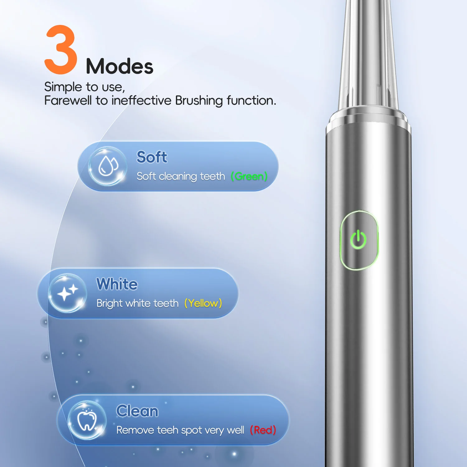 Portable Water Flosser & Electric Toothbrush Combo, Deep Teeth Cleaning, Gum Care, Rechargeable Oral Care Set for Home Travel view 6