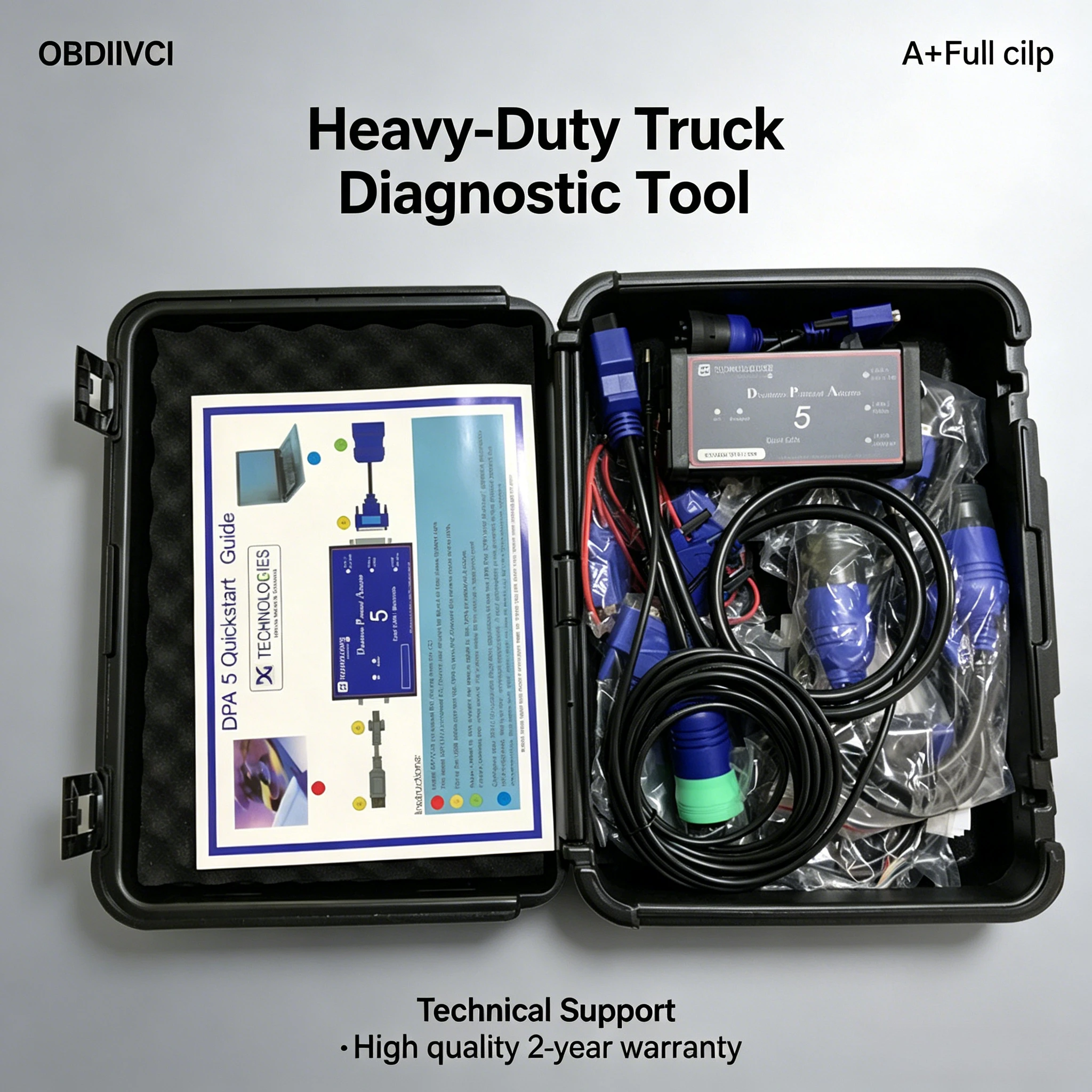 

DPA5 Dearborn Protocol Adapter 5 Heavy-Duty Truck Diagnostic Tool DPA 5 Same With USB link 2 Diesel Truck Diagnostic