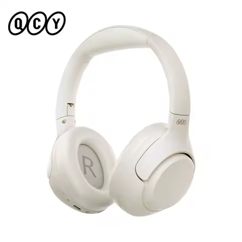 QCY-H3 ANC Auscultadores sem fios, híbrido Active Noise Cancelamento Headset, Bluetooth 5.4, Hi-Res Audio Earphones, 60H Playtime, 43dB