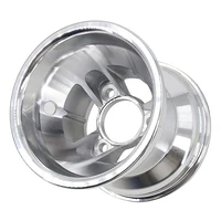 Nuevo Kart de 5 pulgadas 10x4,50-5 125mm o 11x7,10-5 175mm cubo de rueda trasera 5 pulgadas Go-kart coche 4 ruedas drift car llantas de aleación de aluminio