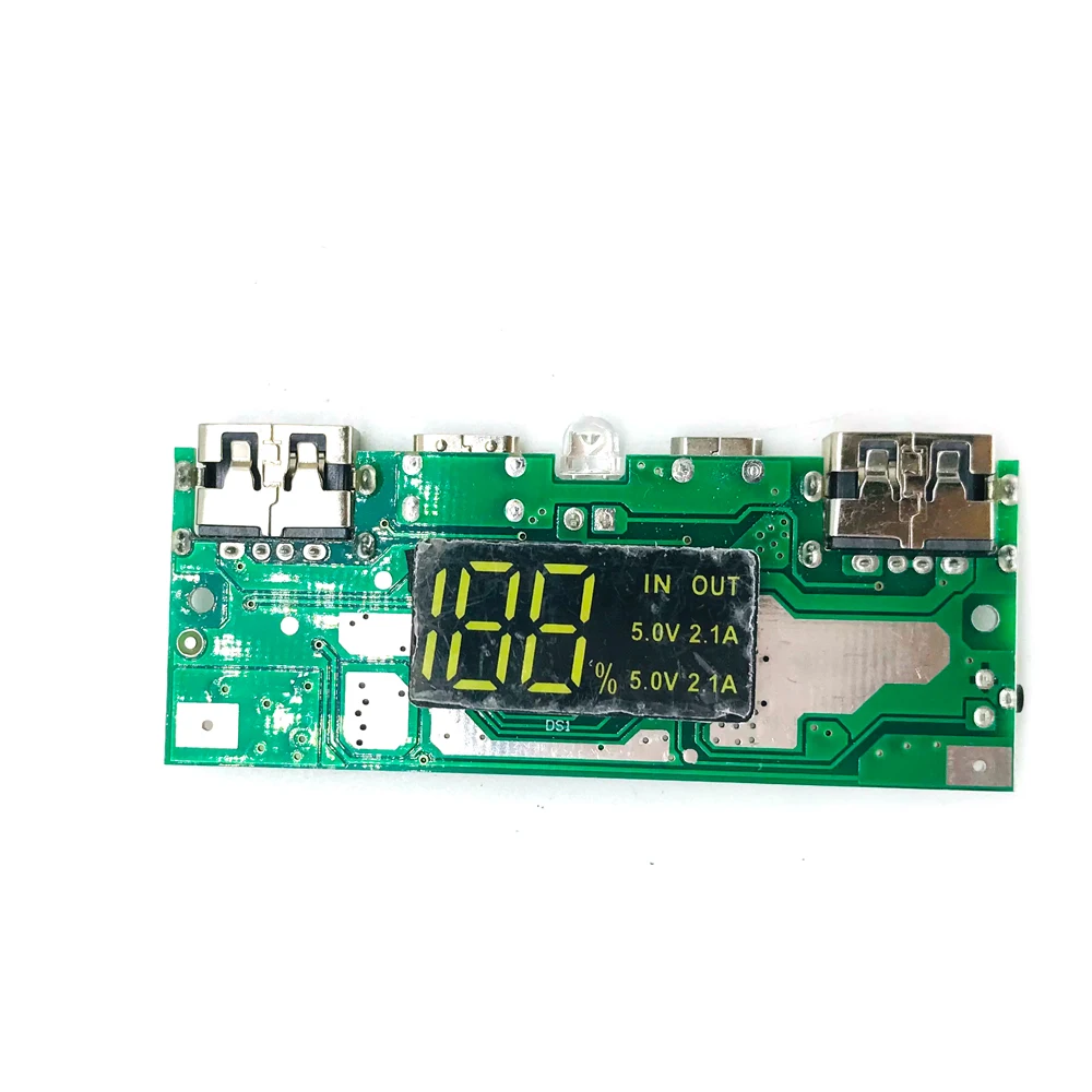 QC4.0 fast charging 5V2A 18WMicro/Type-C USB mobile charging bank 18650 charging module