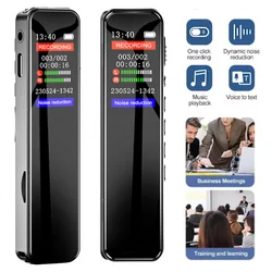 1-2PCS 1536Kbps Digital Voice Recorder Pen Mini Dictaphone Max Portable MP3 Player Audio Recorder With Recording Work Interviews