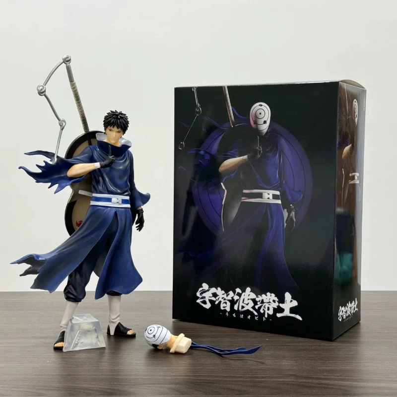 BAIDAI อะนิเมะ Obito Naruto ตุ๊กตา GK Uchiha Obito Action Figure 35 ซม.PVC Double-headed Collection ของเล่นวันเกิดตุ๊กตาของขวัญ