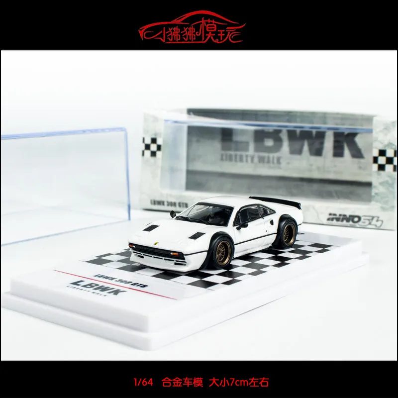 INNO 1:64 Nissan GTR R35 LBWK SUPER 35GT-RR All Carbon Fiber Edition Alloy Die-Cast Car Model, Adult Collection Item, Boys' Toy