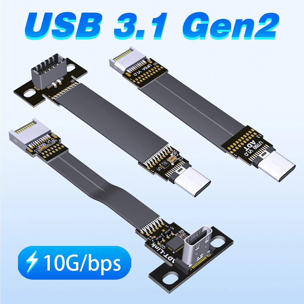 

Кабель-удлинитель ADTLink стандарта USB 3,1, 24 контакта, E type-C, 10 ГГц/bps