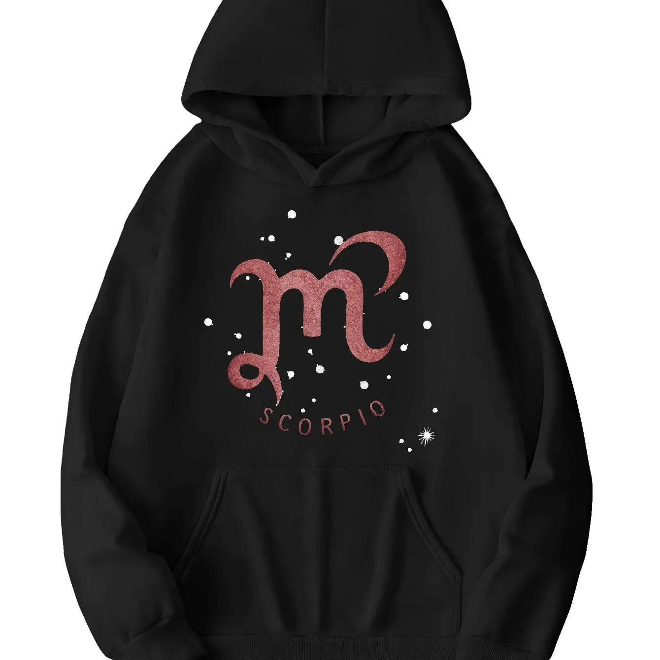 

Осенне-зимняя толстовка из чистого хлопка с графическим принтом Скорпион для мужчин и женщин, уличные виды спорта на открытом воздухе, тренд бренда