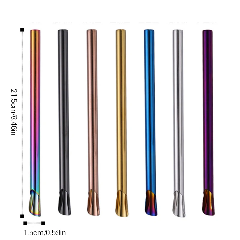 Knotted Colored Glass Straws Lightweight Smooth Edge Gift for Men Women and Kids Practical Stylish Versatile Suitable for Photos