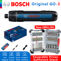 BOSCH GO 3 Cordless Screwdriver 3.6V Lithium-ion Battery Rechargeable Cordless Drill with Box Bosch go3 Professional Tool Set
