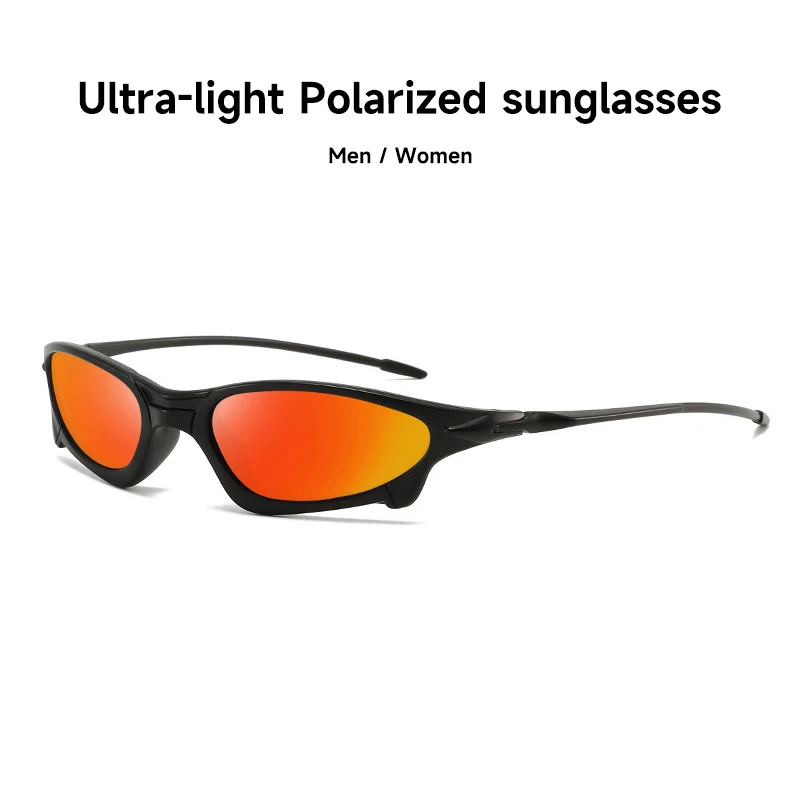 Óculos de Sol Polarizados Ultra-Leves para Homens, Designer de Marca, UV400, Óculos de Sol para Mulheres, Óculos para Dirigir, Óculos Esportivos, Óculos de Ciclismo, Lentes Espelhadas