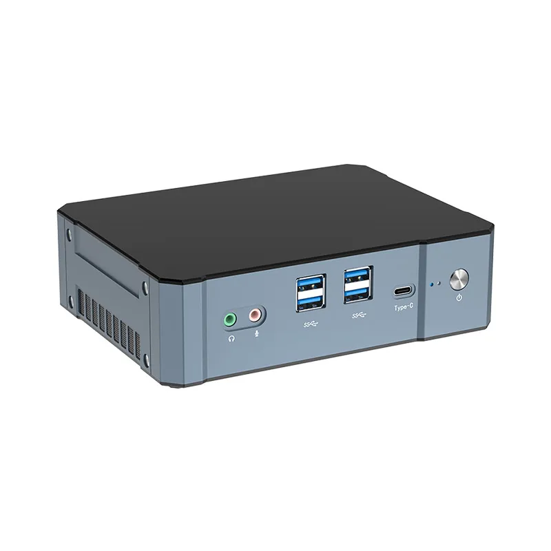 Mini PC 13a generazione Processore Intel Core i7-1360P Windows 11 WiFi6 Thunderbolt 4 2x HDMI2.0 DP 2x Ethernet 2x DDR5 2x M.2 NVMe SSD