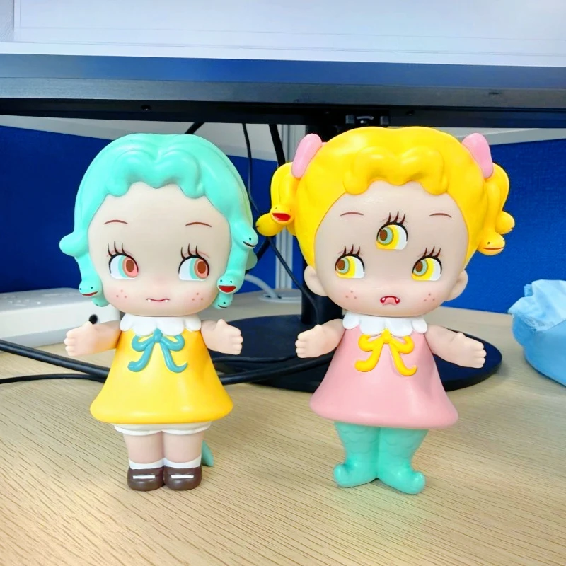 

ABAO UNBOX GRAPE BRAIN Girl MONKI Monkey Monie Action Figurine Gera Gera SOHAKU Midnight Trendy Designer Toy Decoration Gift