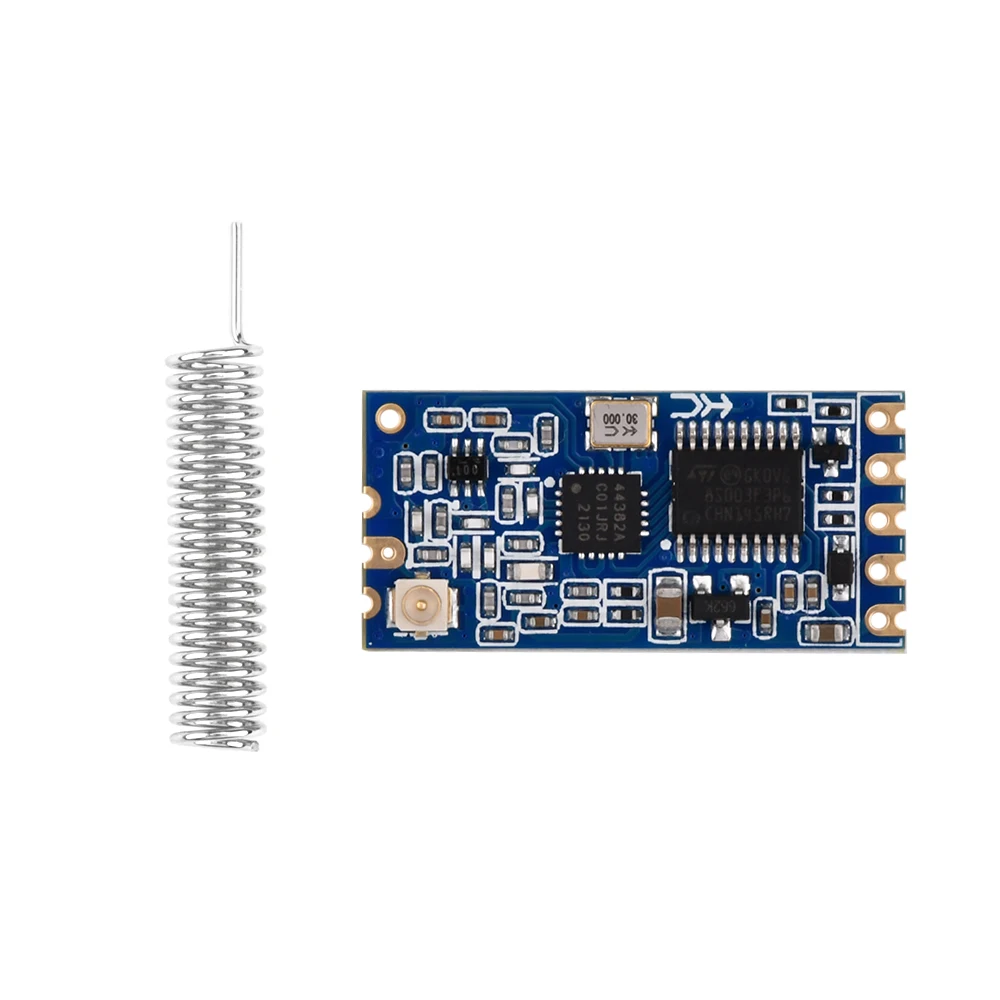 433.4MHz-473.0MHz HC-12 SI4438 Wireless Serial Communication Module UART 3.3V-5V TTL Level 1000m Long Distance Transmission