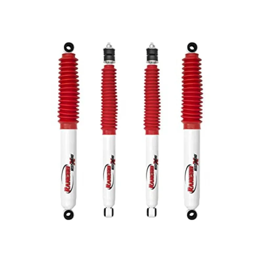 

RS5000X Gas Shocks Set for 9706 Jeep Wrangler TJ: Enhanced Suspension Performance Improved Ride Comfort and Durable OffRoad Cap