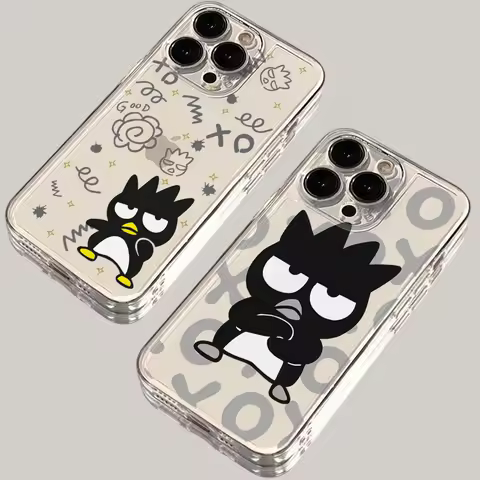 Cute Bad Badtz-maru Phone Case for Samsung Galaxy S24 S23 S22 S21 S20 S10 FE Ultra Plus 5G Note 20 10 Pro Clear Soft Cover