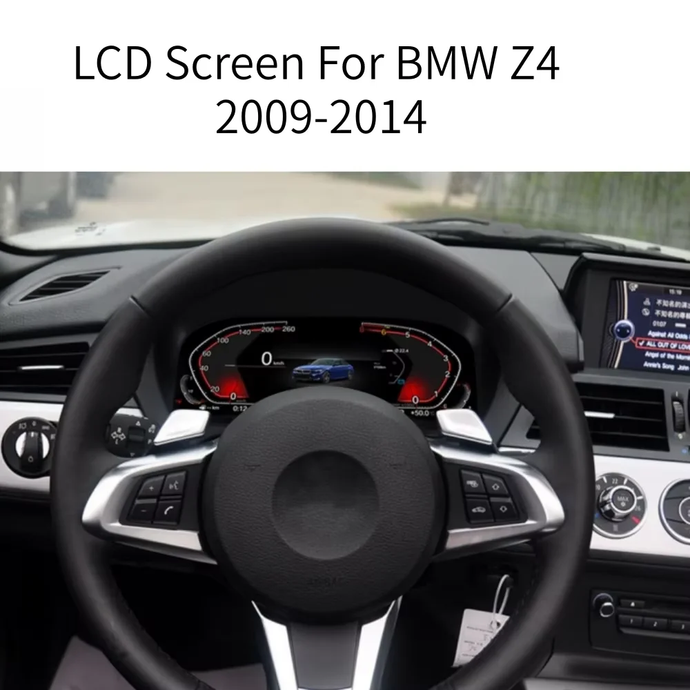 For BMW Z4 E89 2009-2016 LCD Digital Dashboard Instrument Cluster Speedometer Plug-and-Play Panel Virtual Cockpit Tachometer