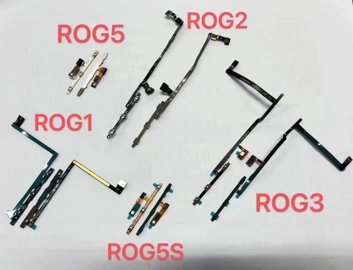 Flex Cable For ASUS Rog Phone 1 2 3 5 5S Rog1 Rog2 Rog3 Rog5 Power Volume Side Button On Off Flex Ribbon Cable Replacement Parts