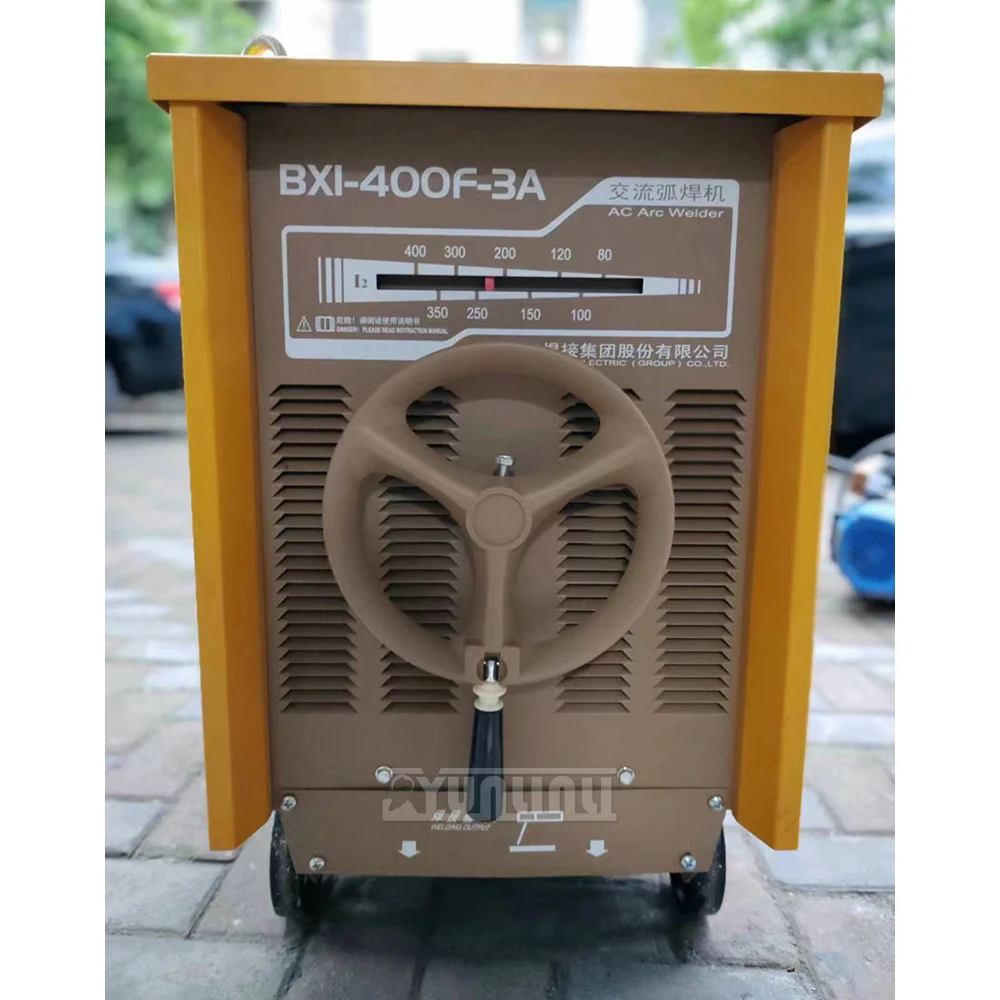 Machine à souder AC, ancien, robuste, type de bobine, 380V