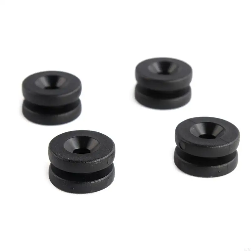 127C Universal Rear Luggage Case Pad 4pcs/set Luggage Case Pad Helmets Trunk Bracket Base Plate Bushing Pad Quick Fixing