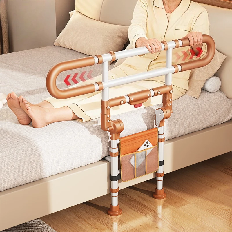 No Drill Foldable Bed Assist Rail Bedside Safety Handle Fall Prevention Support for Seniors Home Bedroom Daily Use 침대 안전 손잡이