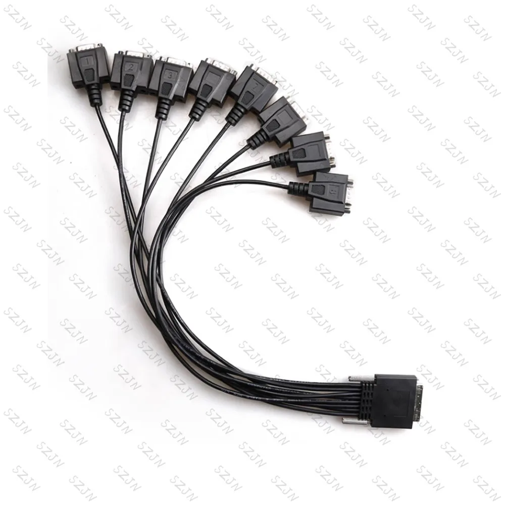 PCIE zu RS232 serielle Adapter karte COM Port Erweiterungs karte Desktop Universal Com Karte 8 Port native PCI für Express PCI-E zu DB9P