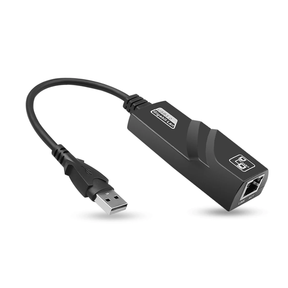 10/100/1000Mbps USB 3,0 Wired Netzwerk Karte USB Zu Rj45 Lan Ethernet Adapter Konverter für PC Laptop macBook Zubehör – Detail 8