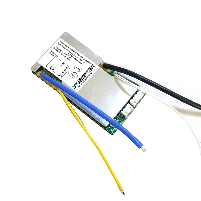 36V 40A Li-ion Battery BMS 10S PCM Lithium Battery Management Circuit Board With Balanced Function And Temperature Protection