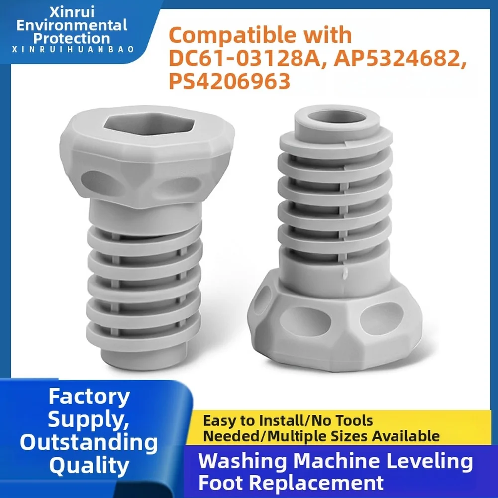Washing Machine Dryer Leveling Legs Replacement For DC61-03128A AP5324682 Adjustable Feet Home Appliance Hardware Parts