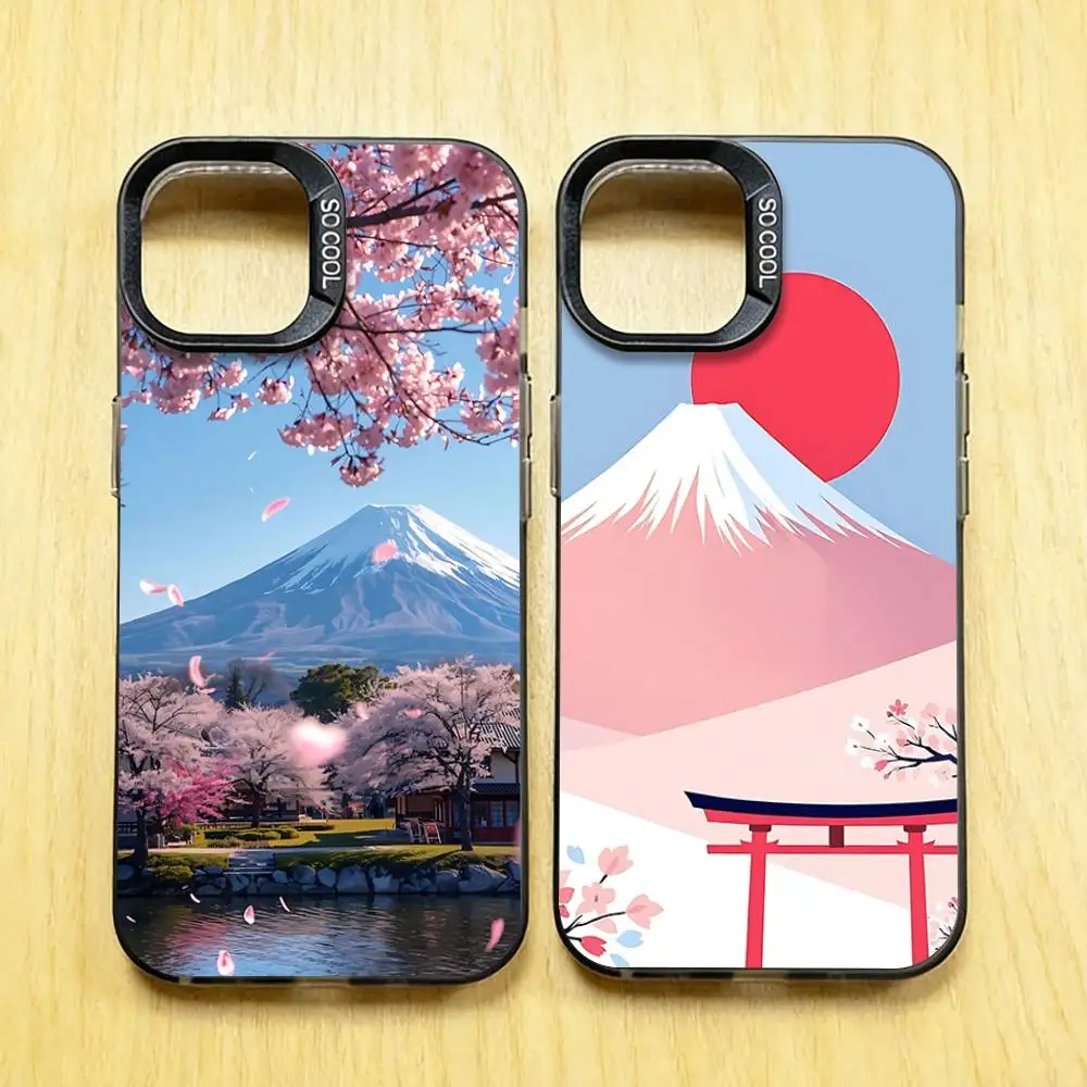 

Snow Mount Fuji Japan Phone Case for iPhone 17 16 Max Mini 15 14 13 Pro Plus 12 11 X XS Air Premium Protector