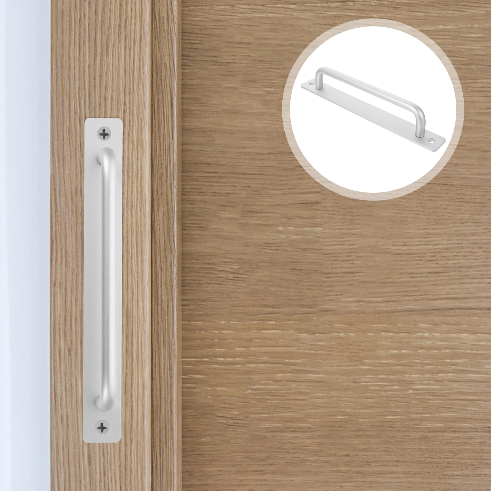 

Sliding Barn Handle Metal Door Pull Handle For Wood Garage niture Closet Screen Door Handles Decorative Modern Hardware