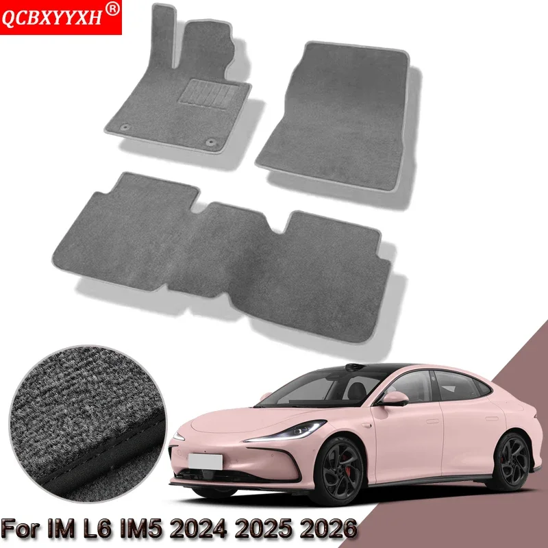 

Индивидуальные водонепроницаемые нескользящие коврики для пола автомобиля, внутренняя защита, ковры-аксессуары для IM L6 IM5 2024 2025 2026