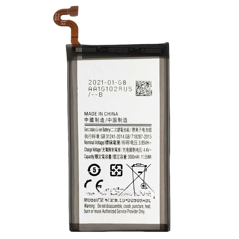 For Samsung Galaxy S9 Battery New EB-BG960ABE 3000mAh 2pcs
