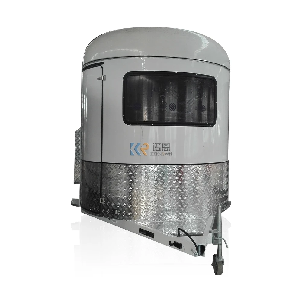 Reboque de viagem de alta capacidade para 3 cavalos, ângulo de três cavalos, vendas retas podem ser personalizadas