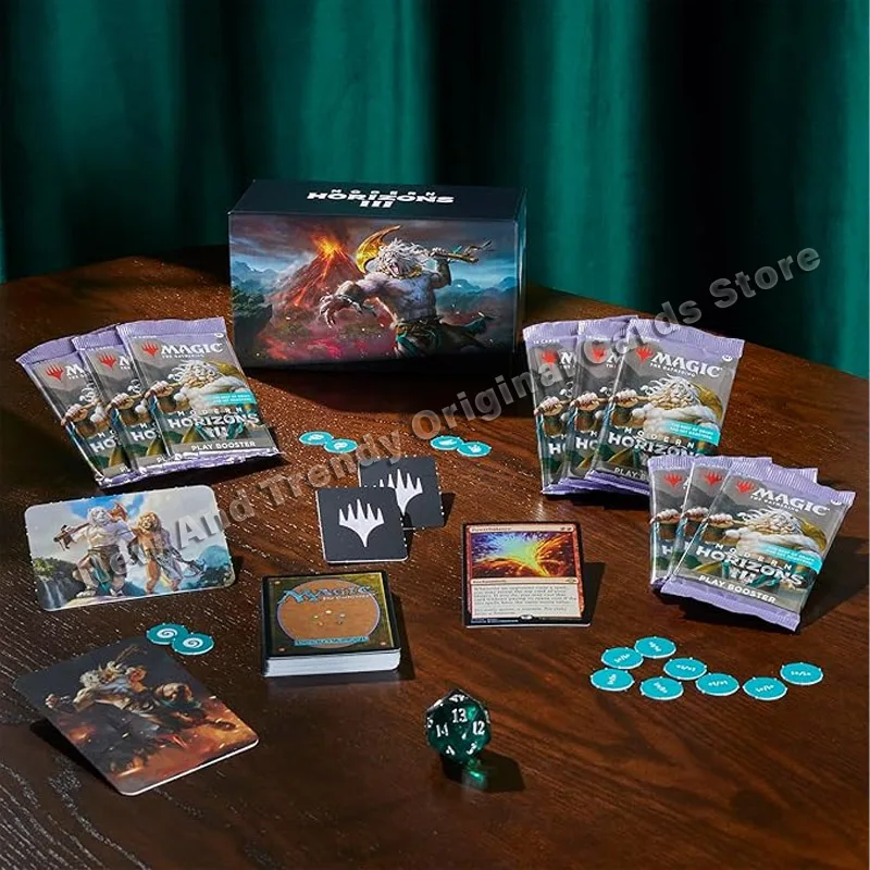 Oryginalny pakiet Magic The Gathering Modern Horizons 3: Commander Deck, Play Booster Box, Deluxe Bundle Card Game Gift Collectible