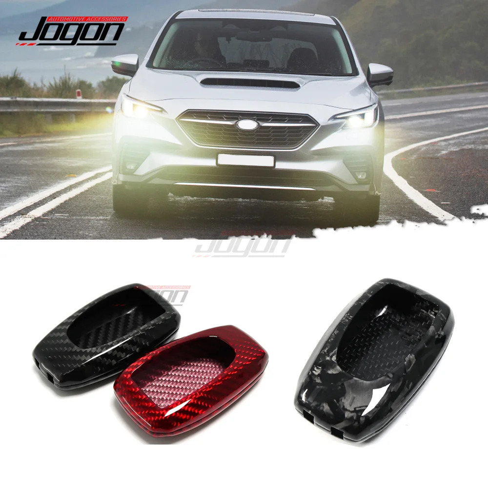 

For Subaru WRX S4 STI VB Accessories 2021 2022 2023 Real Carbon Fiber Car Key Case Cover Shell