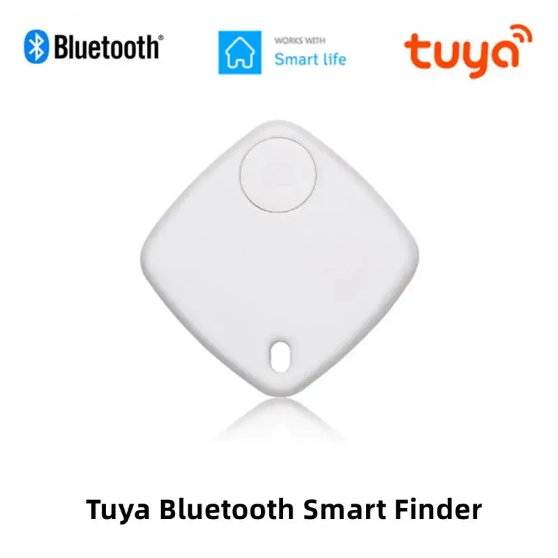 

Смарт-тег Tuya, мини-трекер, беспроводной Bluetooth, анти-потерянная сигнализация, сумка для ключей, детский поиск домашних животных, запись местоположения, работа с Smart Life