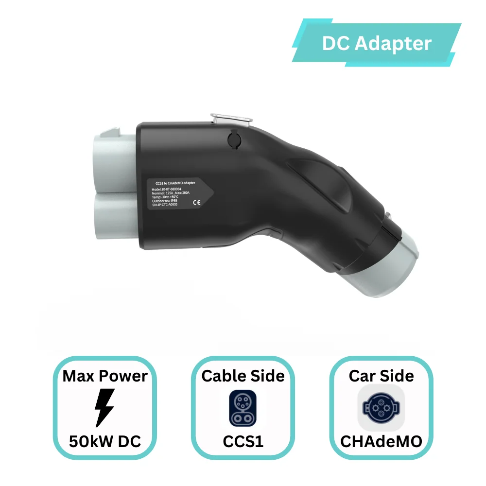 Adattatore CC ZJZ RTS 600 V 200 A CCS1 a CHAdeMO per Nissan Leaf