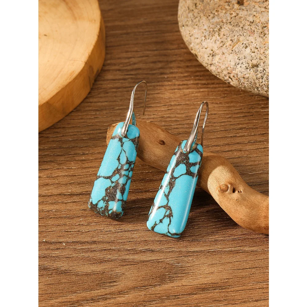 Vintage Women's Earrings with Exaggerated Temperament