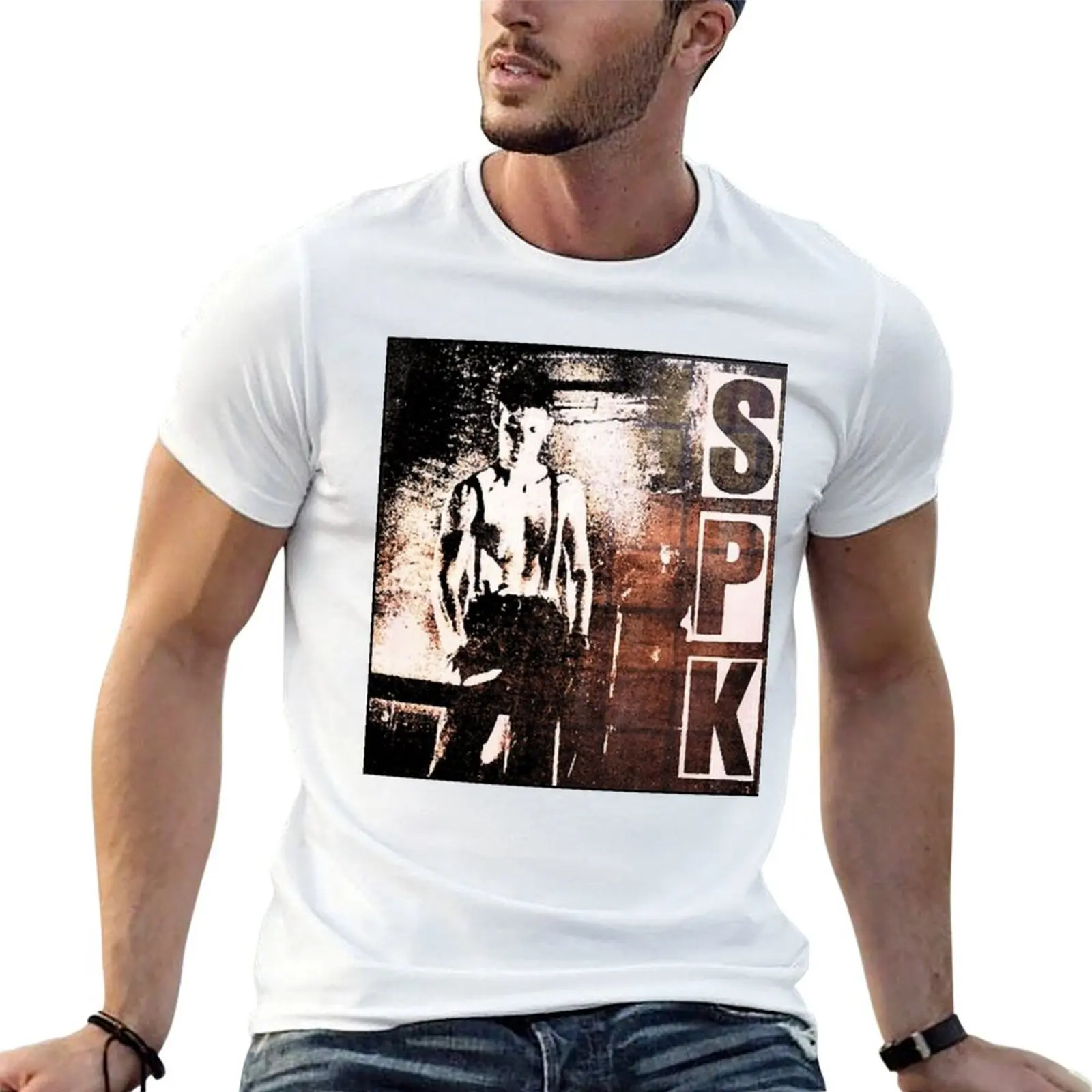 

casual shirt man Spk cotton 100% tshirt T-Shirt t