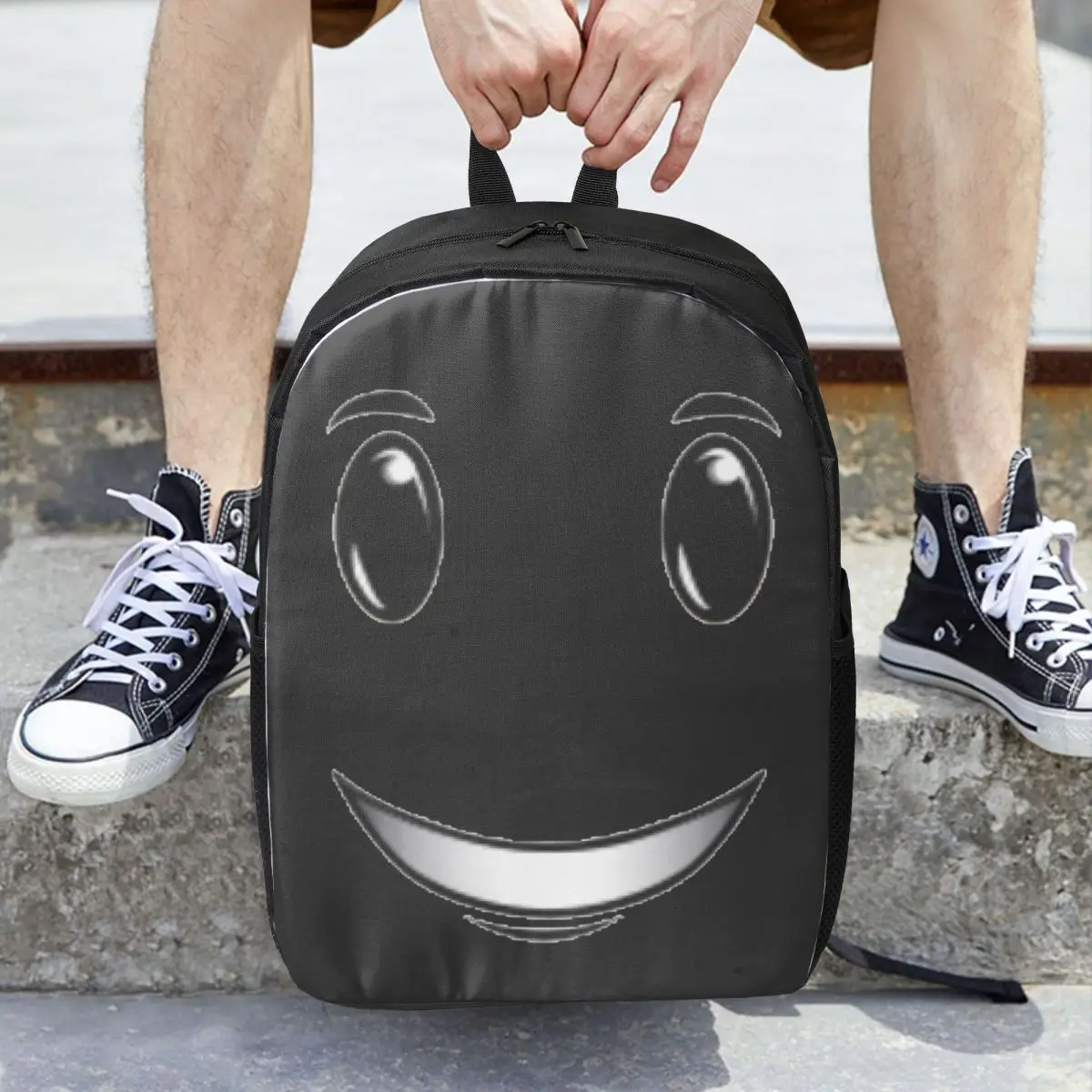 حقائب ظهر Winning Smile Woman للأولاد والبنات حقيبة كتب عصرية للأطفال حقائب مدرسية قابلة للحمل حقيبة كتف للكمبيوتر المحمول #6